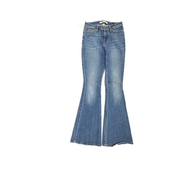 Ella Moss Denim - Ella Moss High Rise Flare Women's size 26 Dark Wash Blue Denim jeans